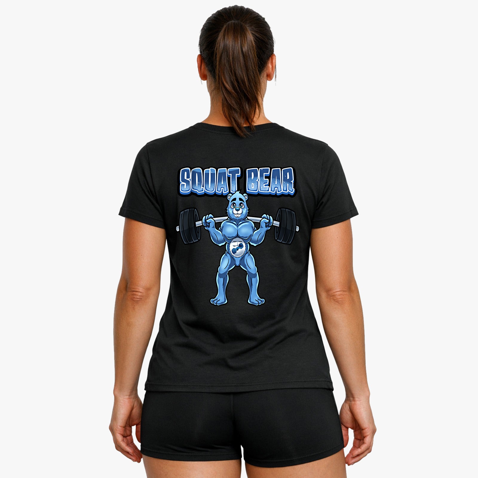 Squat Bear (backprint) Shirt