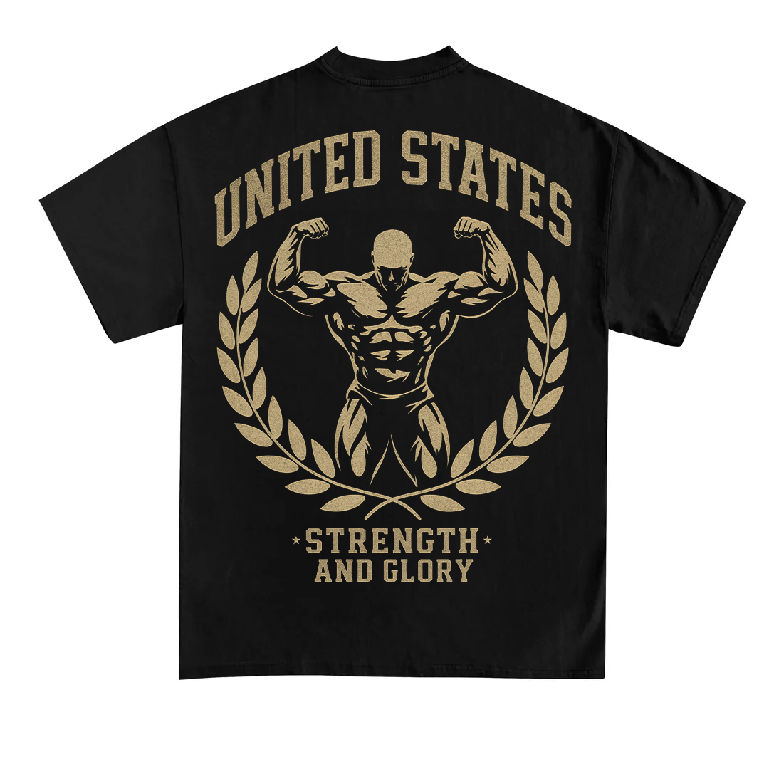 United States (Backprint) T-Shirt