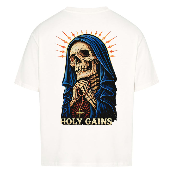 Holy Gains (Backprint) Oversized Shirt