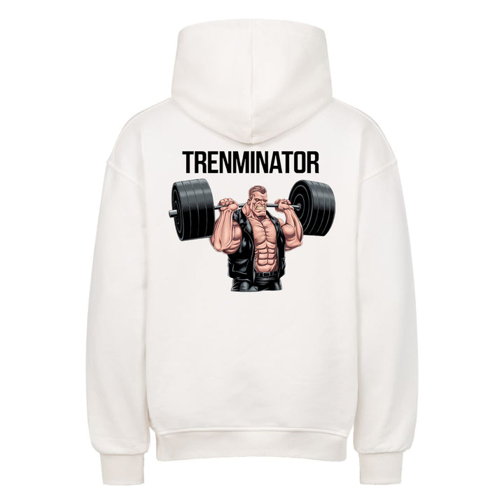 Sudadera con capucha de gran tamaño Trenminator (espalda estampada)