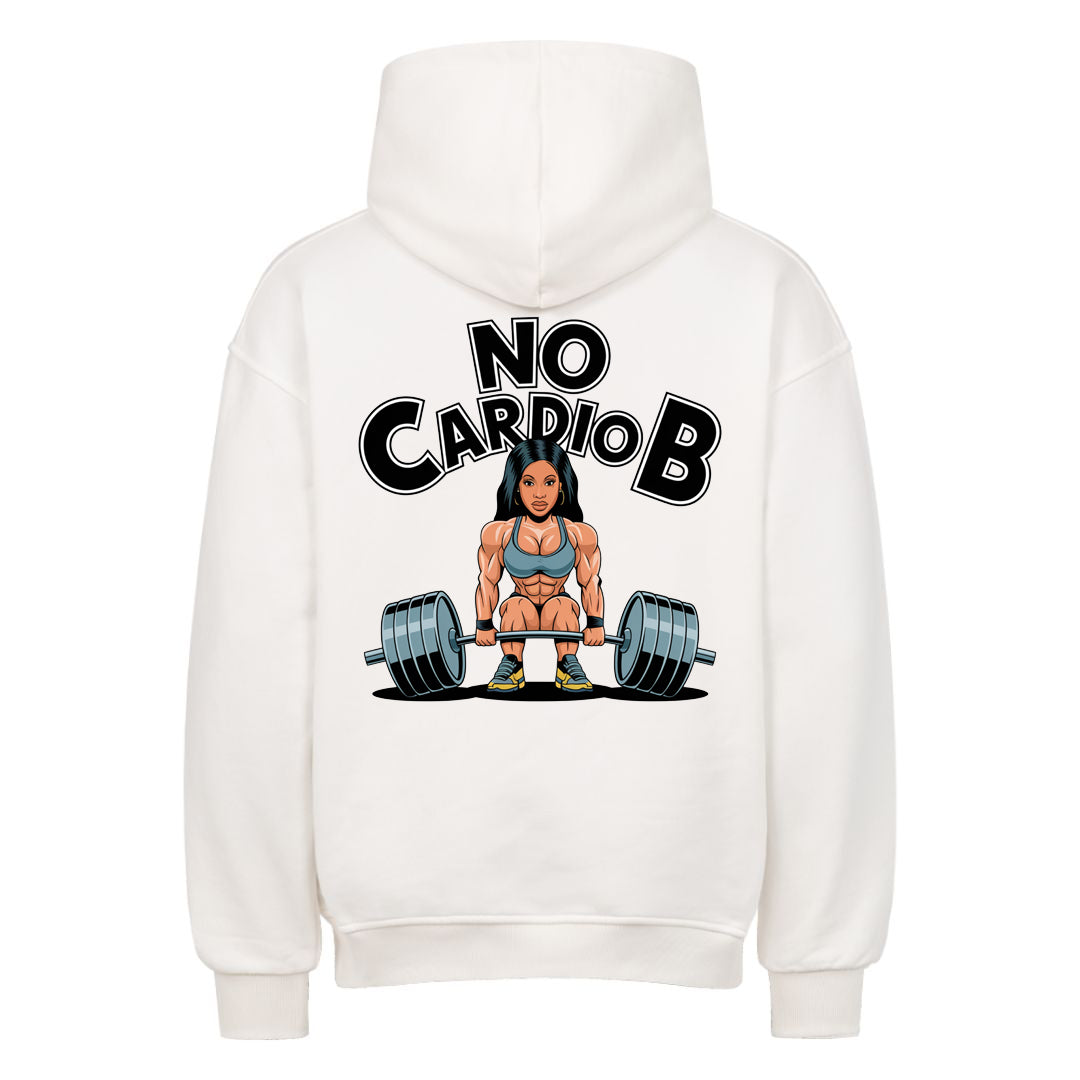 No Cardio B Oversized (Backprint) Hoodie
