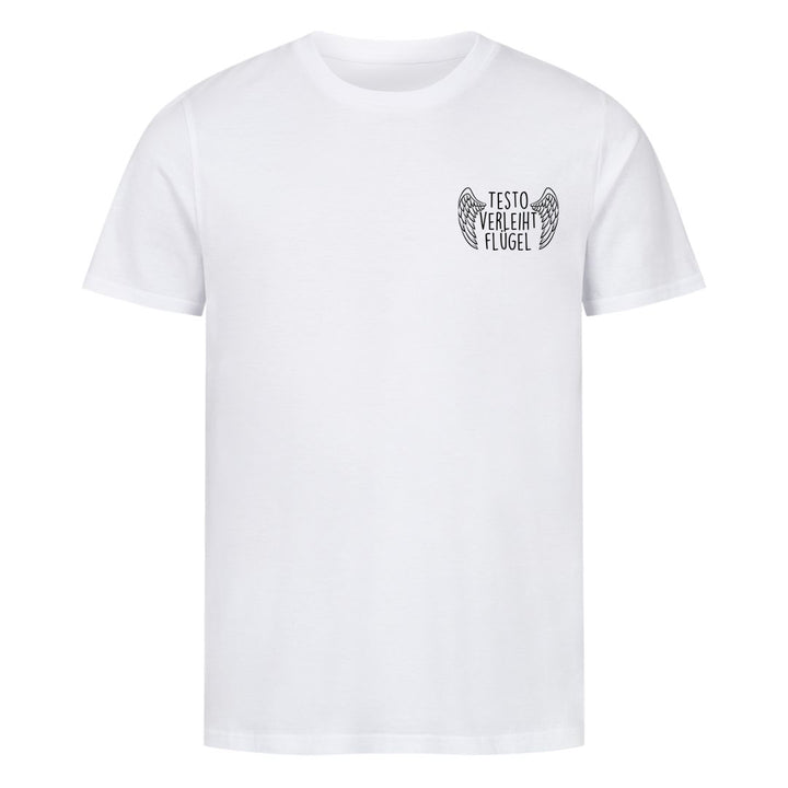 Testo verleiht flügel Shirt