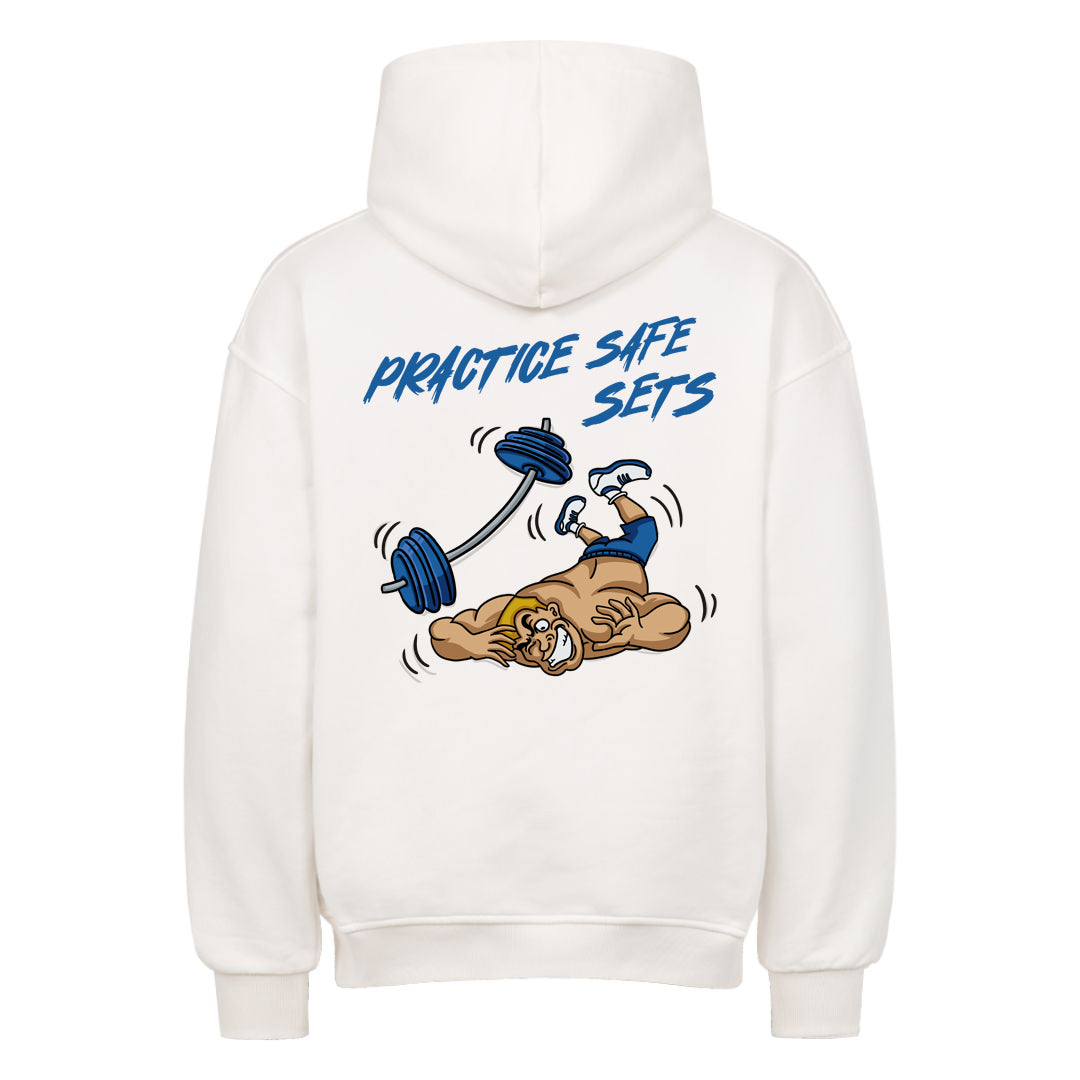 Practice safe sets Oversized Hoodie