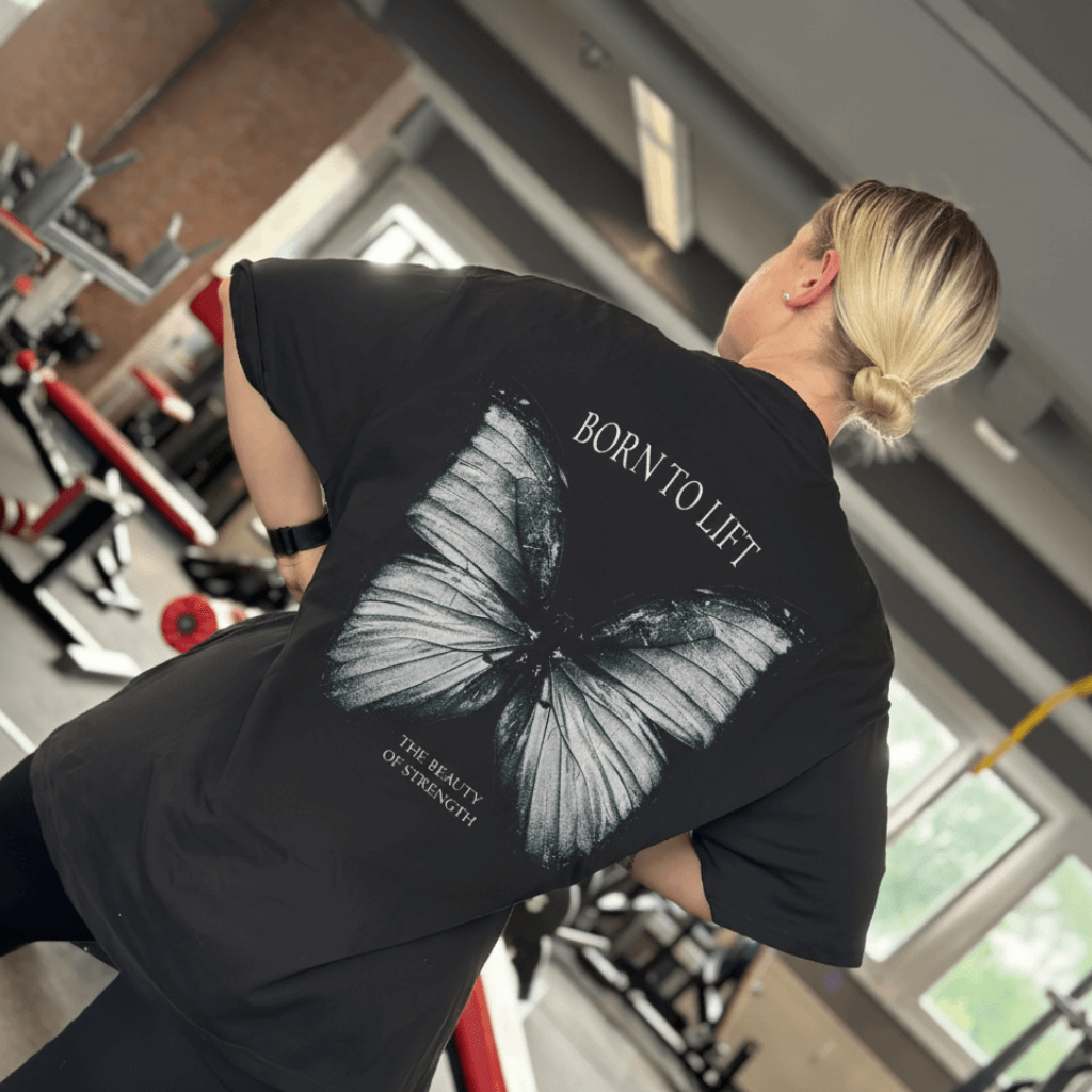 Born to lift (Backprint) Oversize Blast