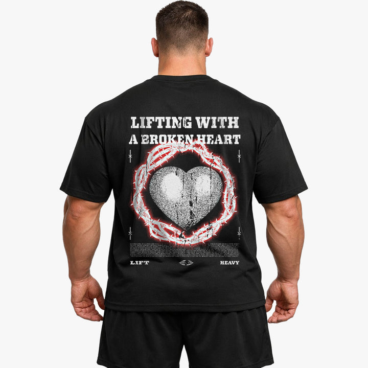 Broken heart (Backprint) Oversize Blast
