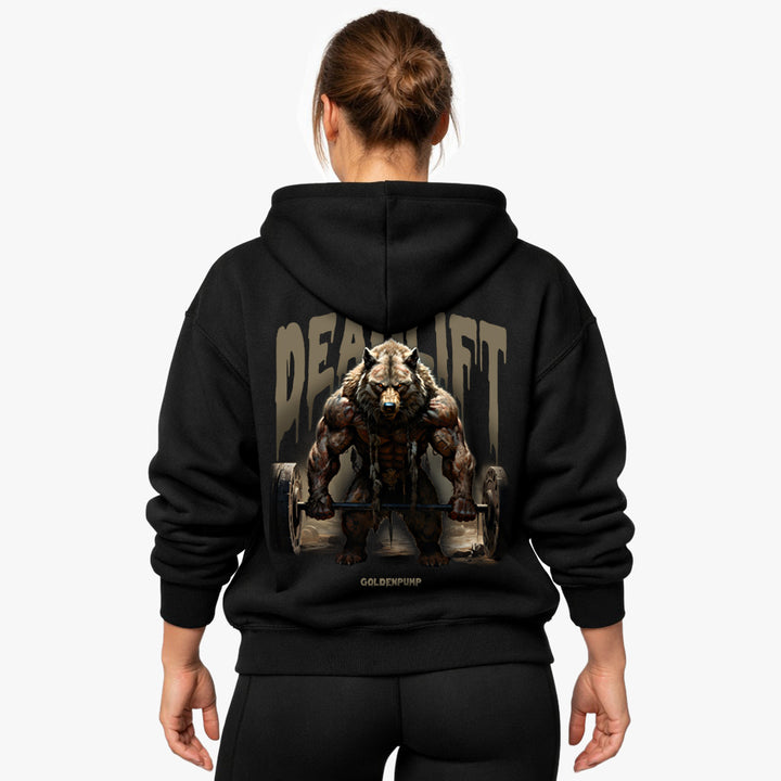 Deadlift Wolf Oversized Hoodie