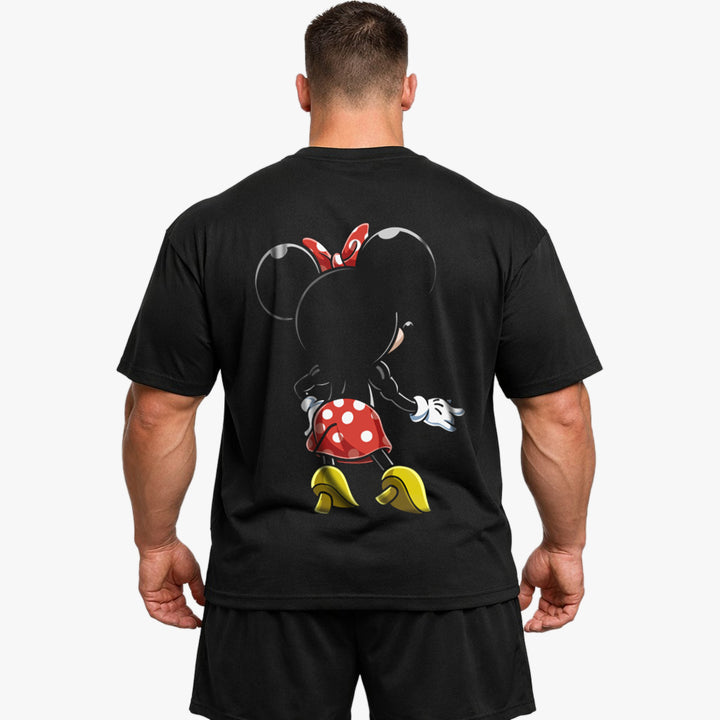 Girl mouse (Backprint) Oversized Shirt