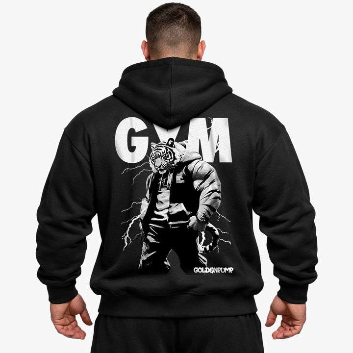 Gym-Tiger Oversized Hoodie