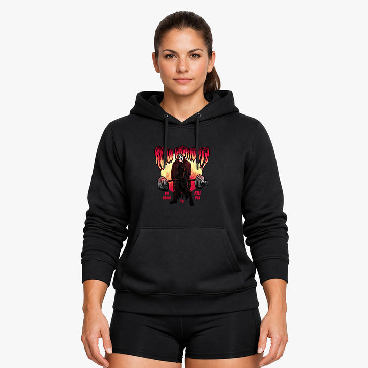 Hello workout hoodie
