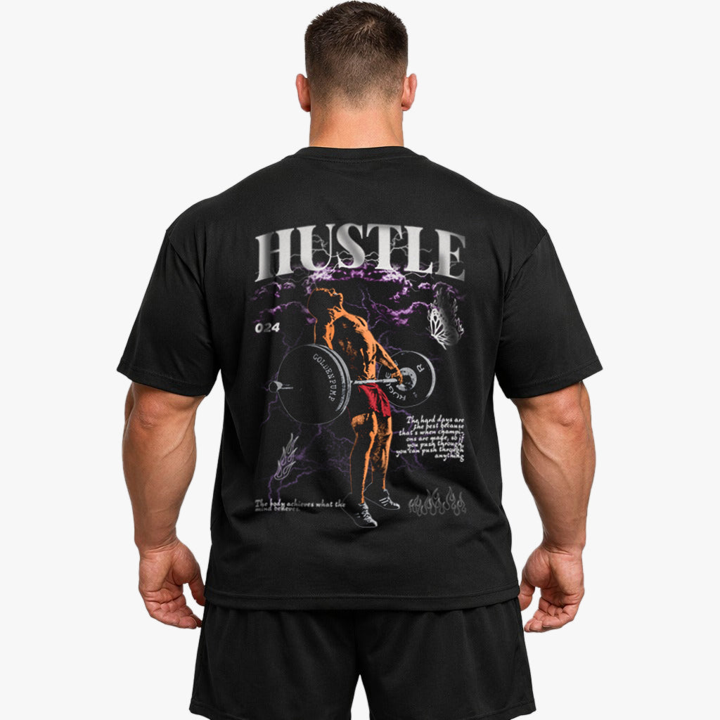 Hustle (Backprint) Oversize Blast