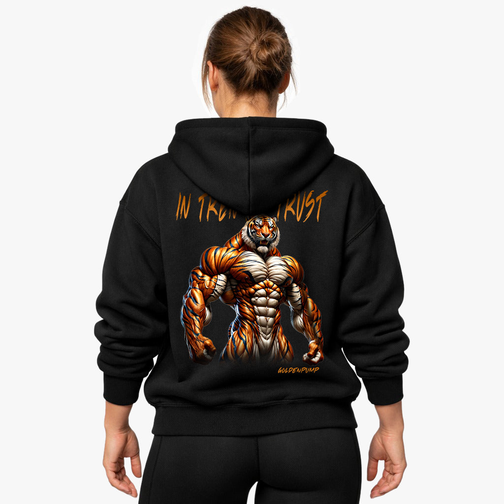 In Tren We Trust (Backprint) Oversized Hoodie