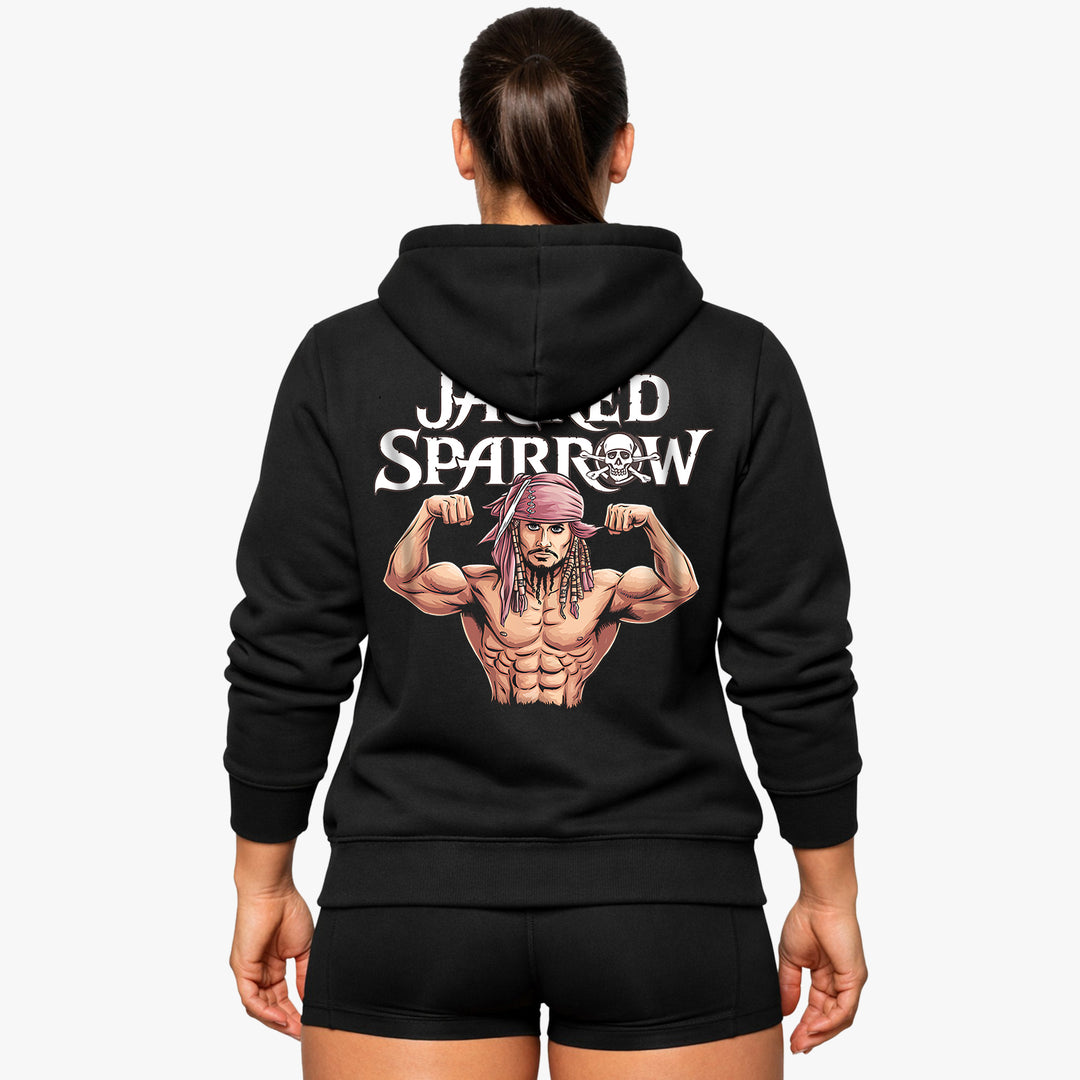 Bluza z kapturem Jacked Sparrow (z nadrukiem na plecach).