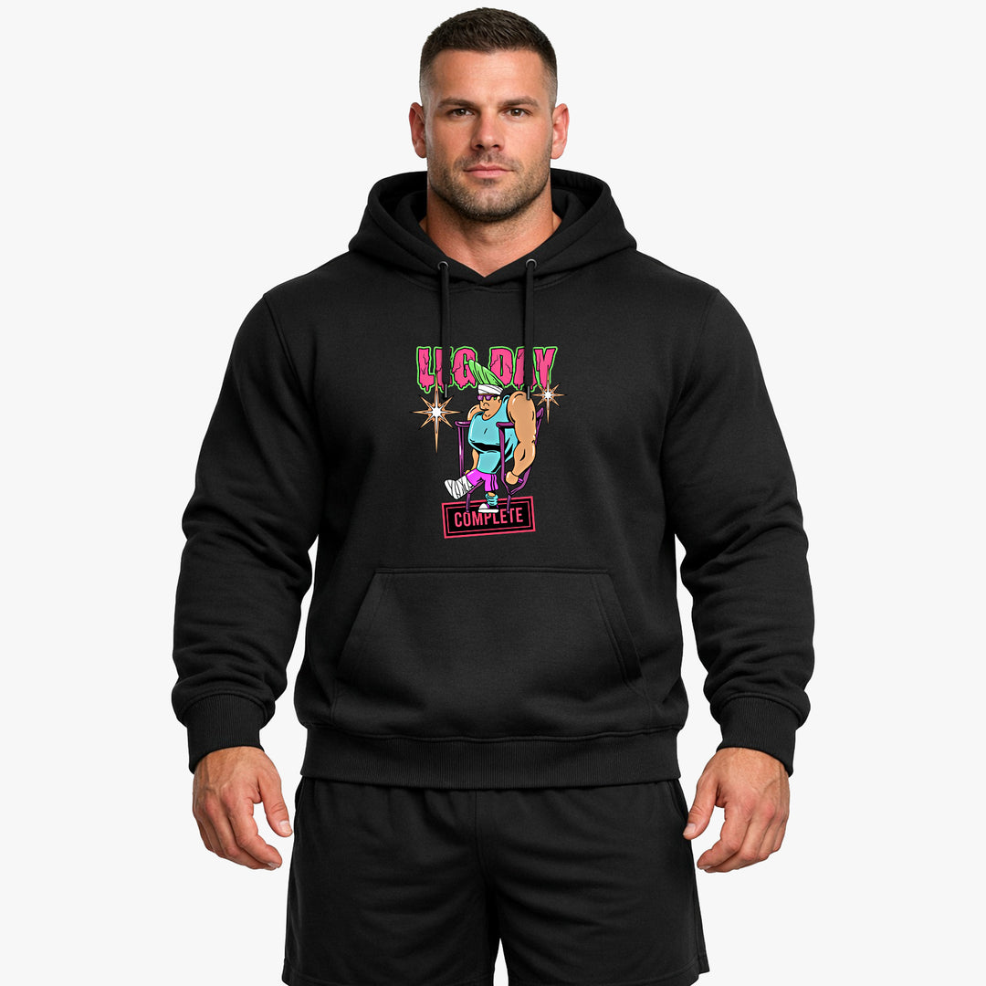 Sudadera completa con capucha Leg Day