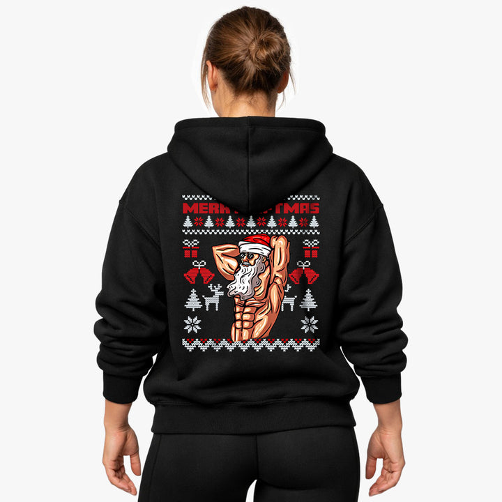 Merry Liftmas Oversized (Backprint) Hoodie
