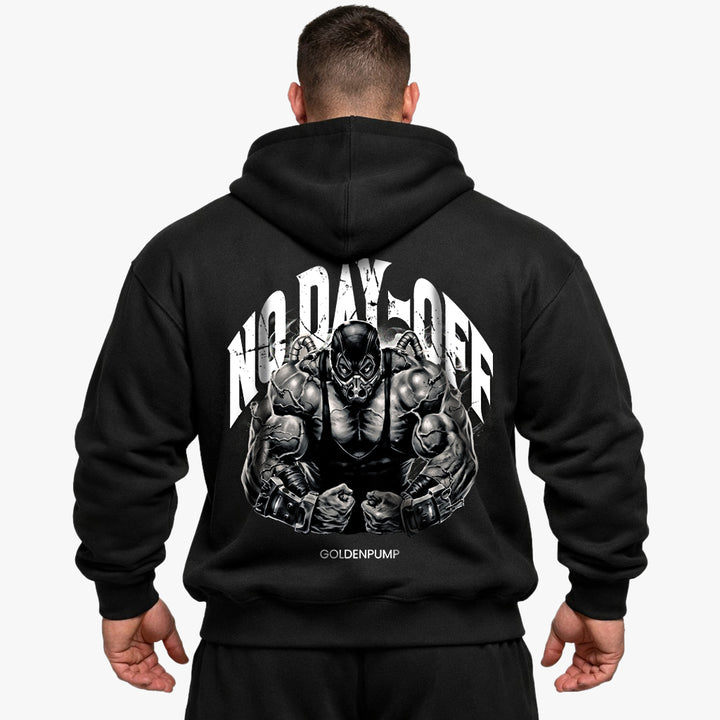 No days off Oversized (Backprint) Hoodie