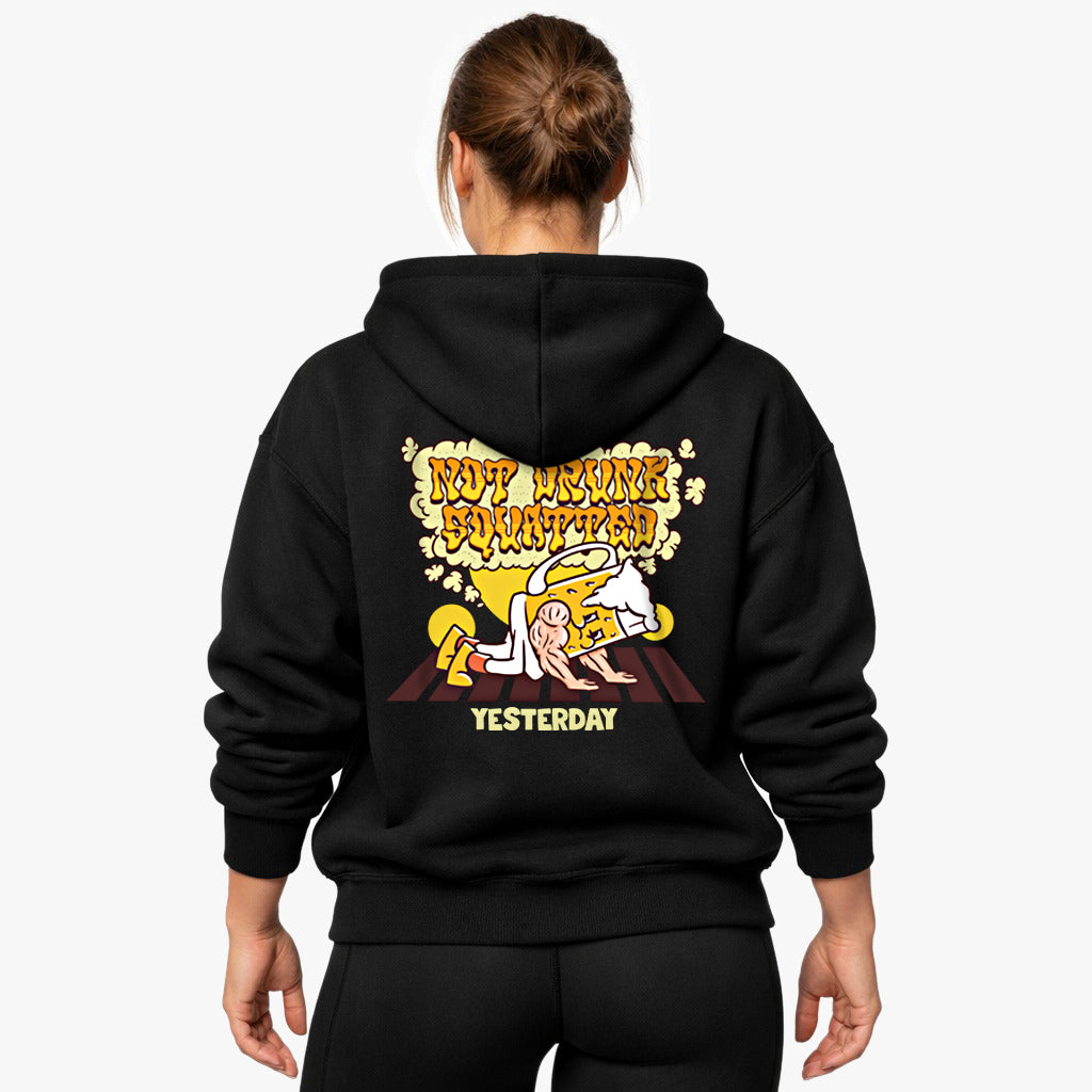Not Drunk Oversized (Backprint) Hoodie