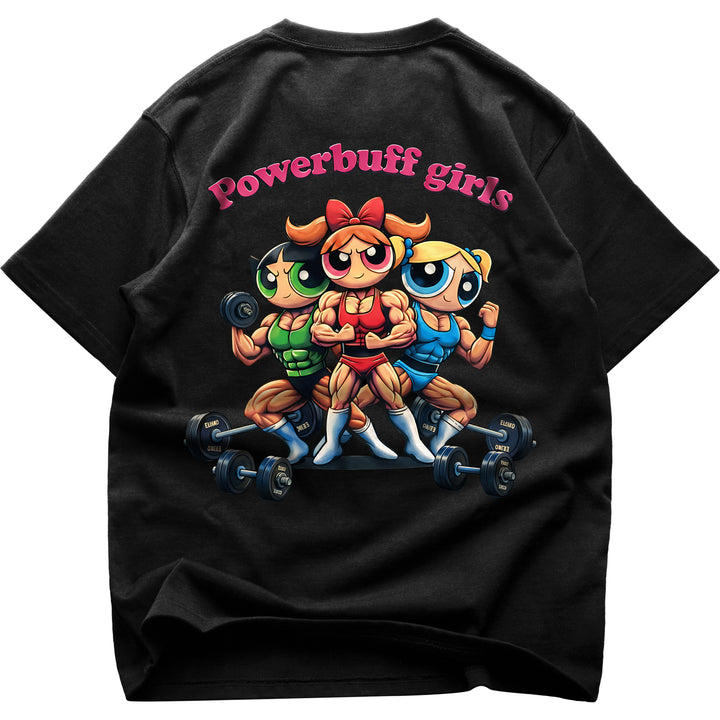 Powerbuff Girls (Backprint) Oversized Shirt