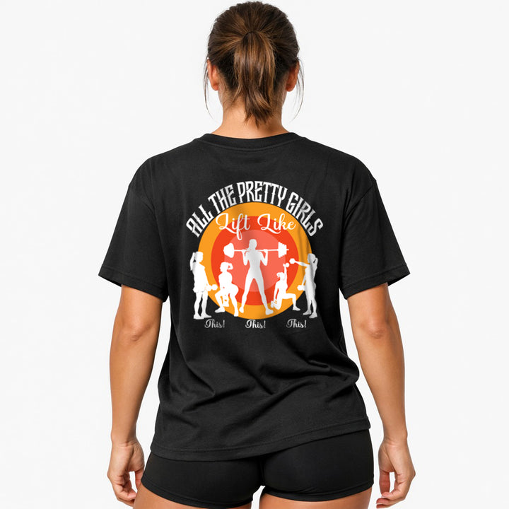 Pretty girls (Backprint) Oversized Shirt