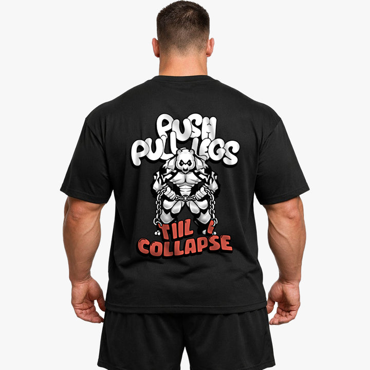 Push,pull,legs Oversized (Backprint) Shirt