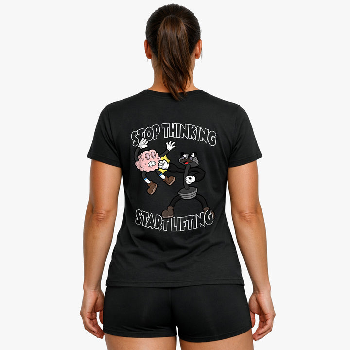 Stop thinking (Backprint) Shirt