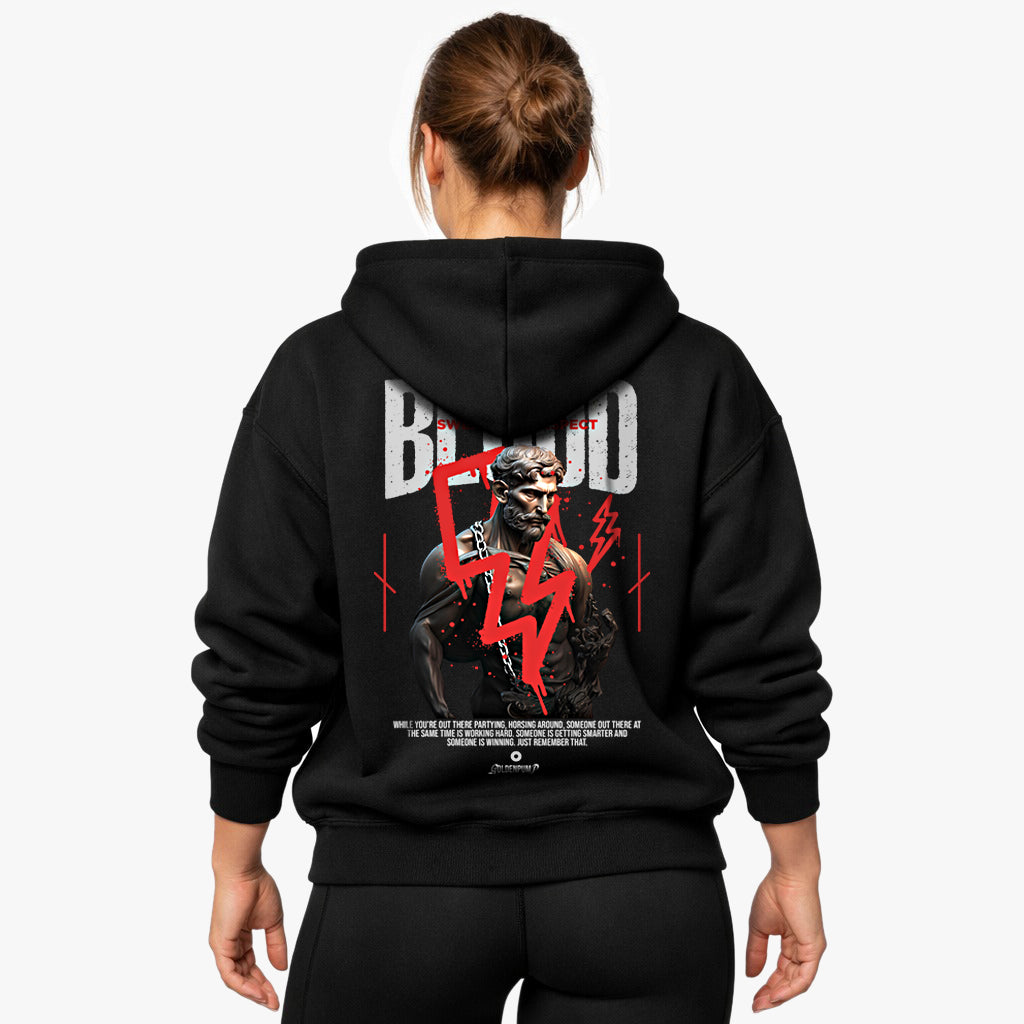 Sweat and Respect Oversized Hoodie