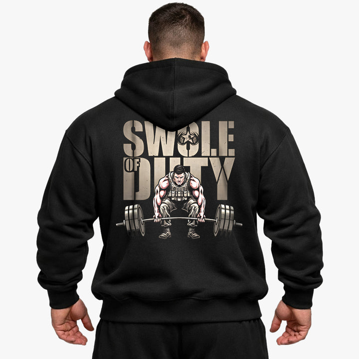Swole of Duty(V2) Oversized (Backprint) Hoodie