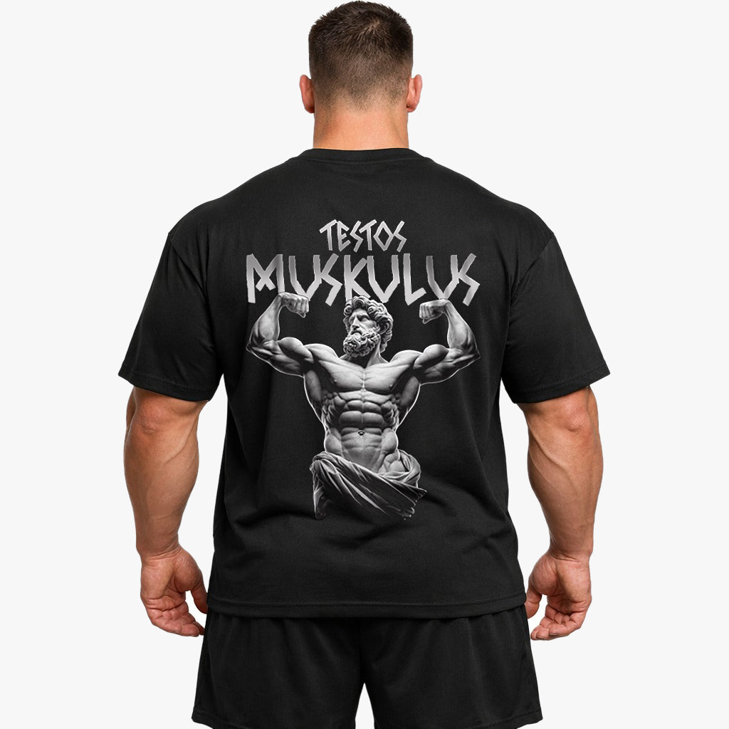 Testos Muskulus Oversized (Backprint) Shirt