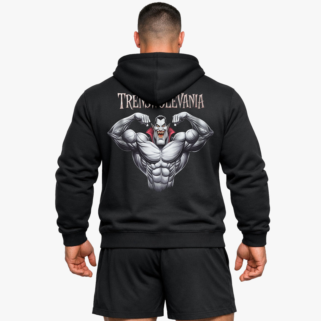 Bluza z kapturem Trenswolevania (z nadrukiem).