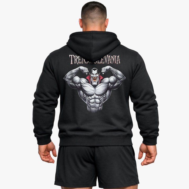 Bluza z kapturem Trenswolevania (z nadrukiem).