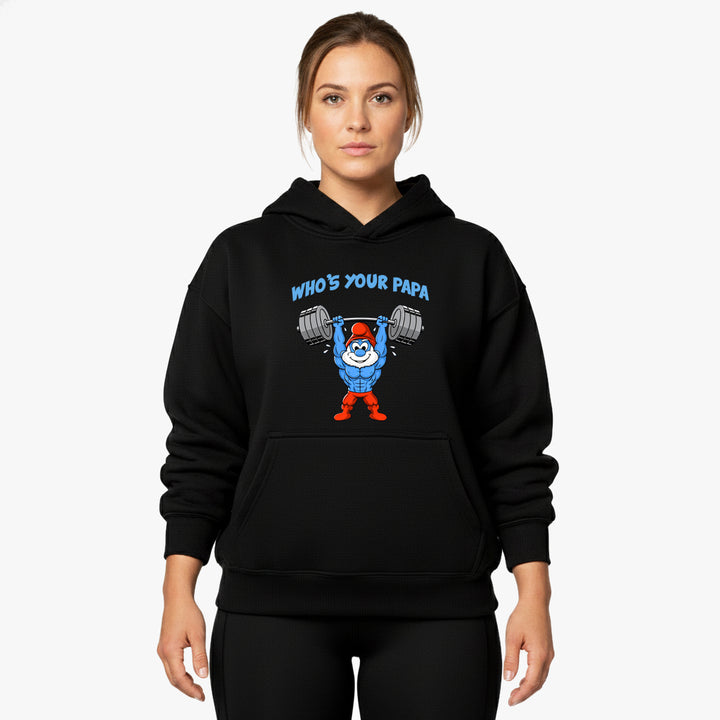 Who's your papa Oversized Hoodie