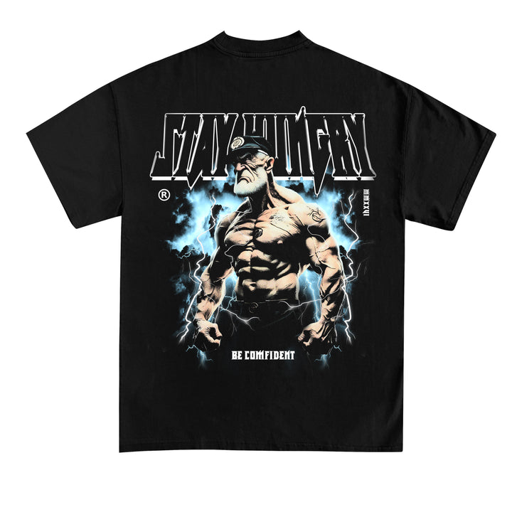 Koszulka Stay Hungry (z nadrukiem).