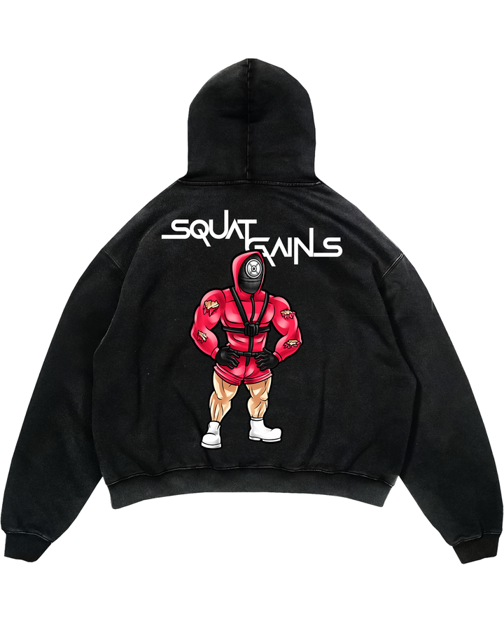 Squat Gains Oversized Hoodie