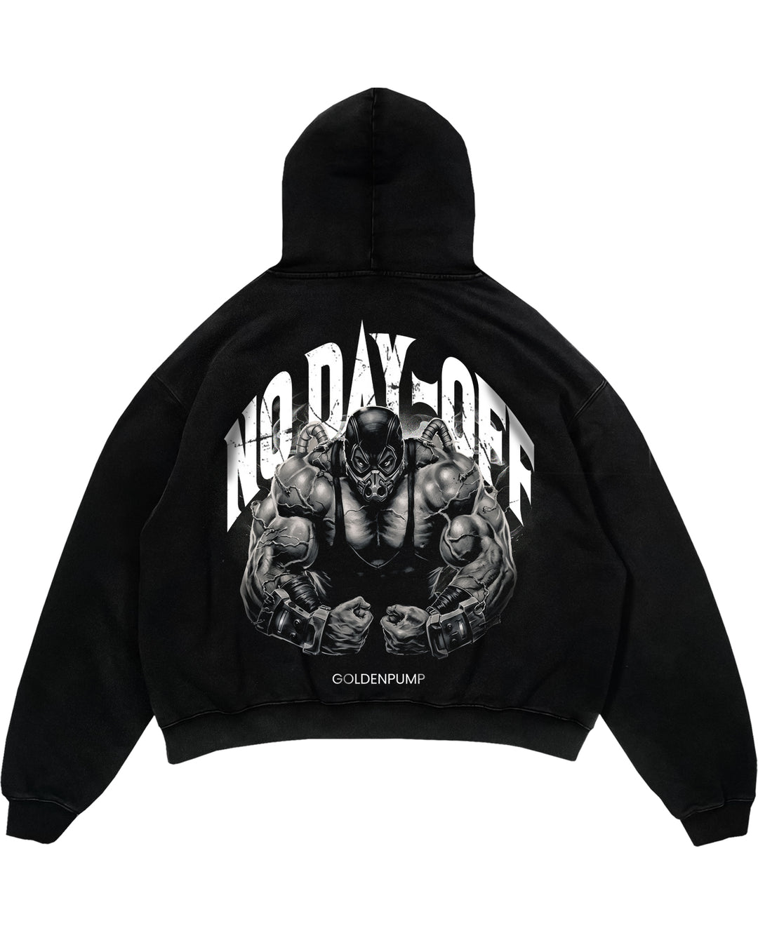 No days off Oversized (Backprint) Hoodie