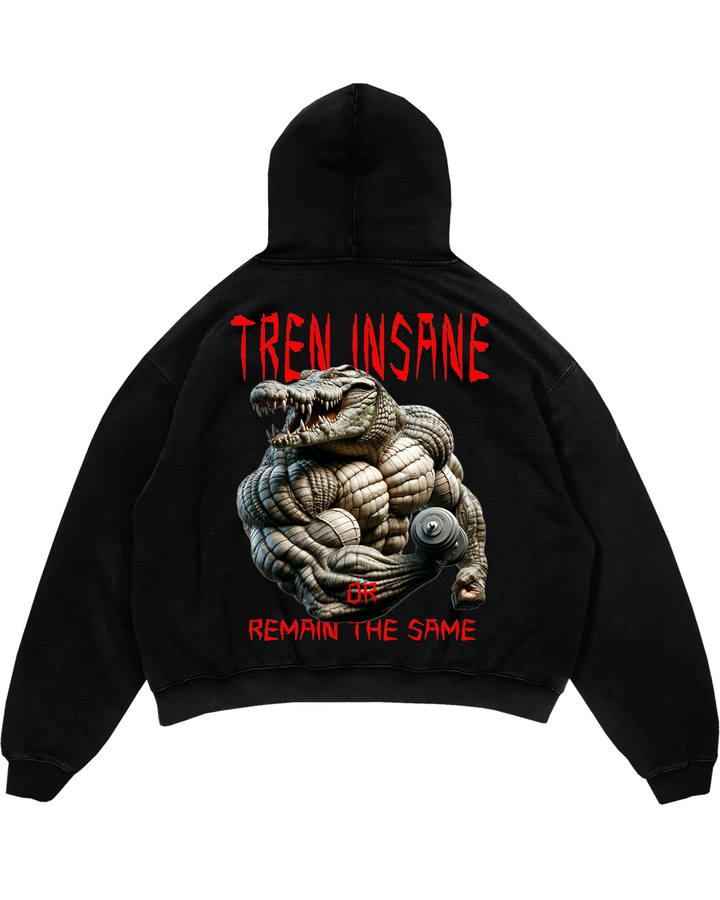 Tren Insane (Backprint) Oversized Hoodie