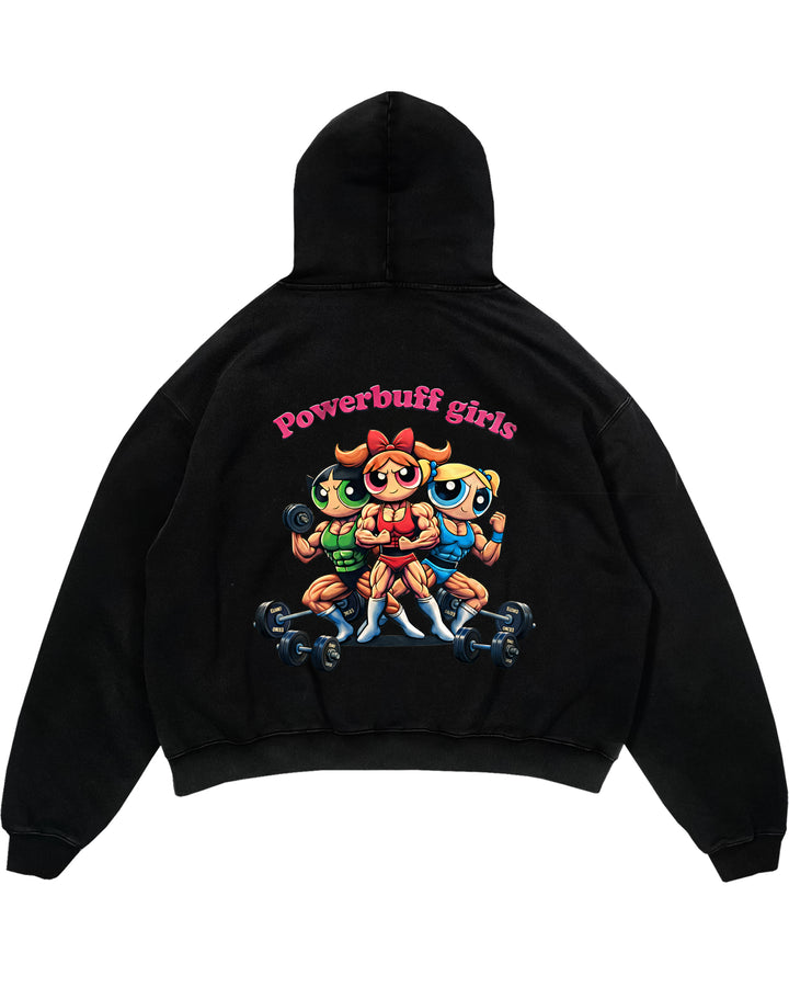 Powerbuff Girls (Backprint) Oversized Hoodie