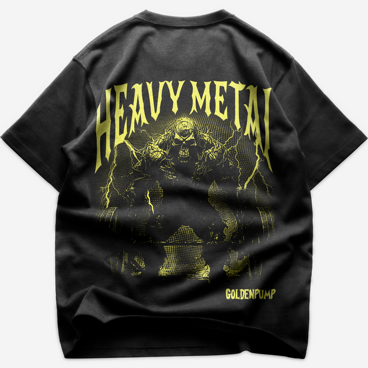 Heavy Metal (Backprint) Oversized Shirt